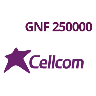 Cellcom 250000 GNF Mobile Top-up GN