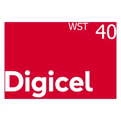 Digicel 40 WST Mobile Top-up WS