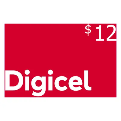 Digicel $12 Mobile Top-up MQ