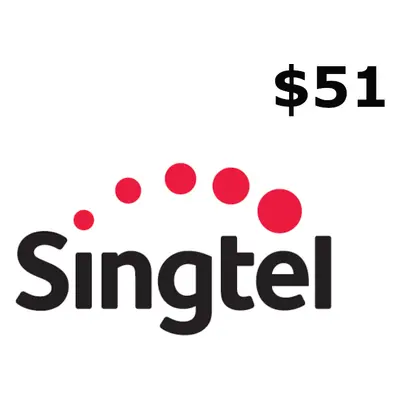 Singtel $51 Mobile Top-up SG