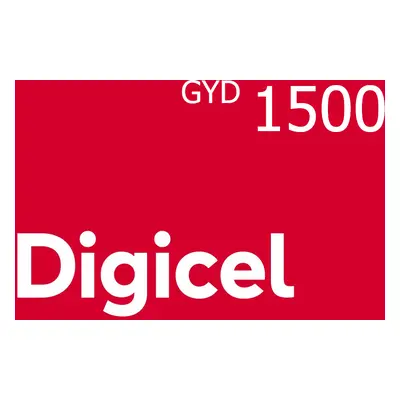 Digicel 1500 GYD Mobile Top-up GY