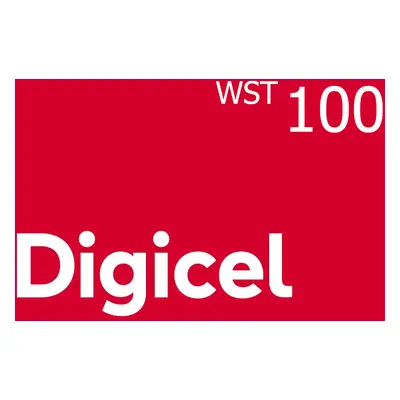 Digicel 100 WST Mobile Top-up WS