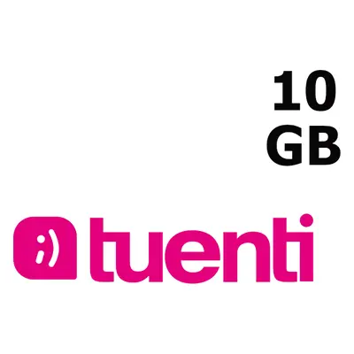 Tuenti 10 GB Data Mobile Top-up EC