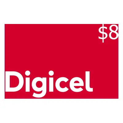 Digicel $8 Mobile Top-up BQ