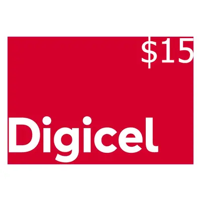 Digicel $15 Mobile Top-up SV