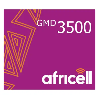 Africell 3500 GMD Mobile Top-up GM