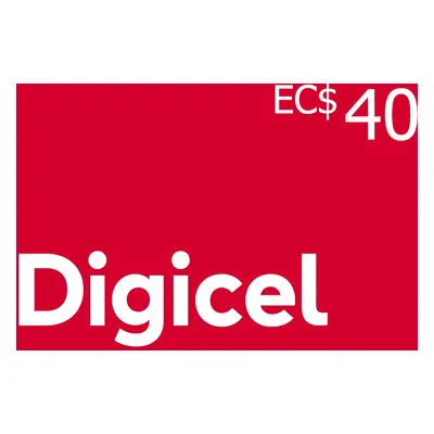 Digicel EC$40 Mobile Top-up LC