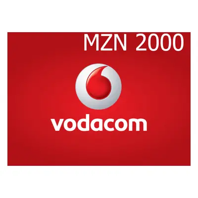 Vodacom 2000 MZN Mobile Top-up MZ