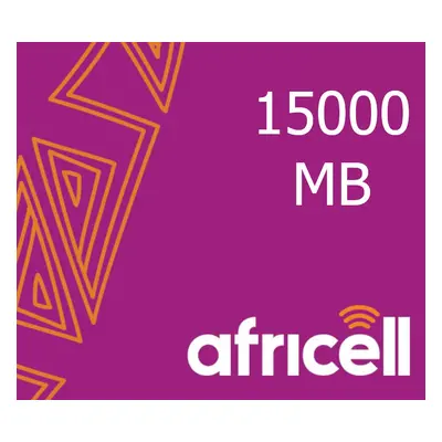 Africell 15000MB Data Mobile Top-up SL