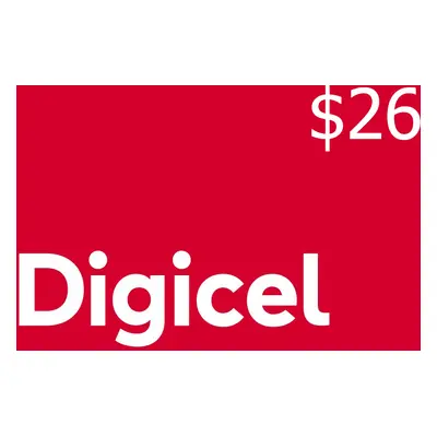 Digicel $26 Mobile Top-up BQ