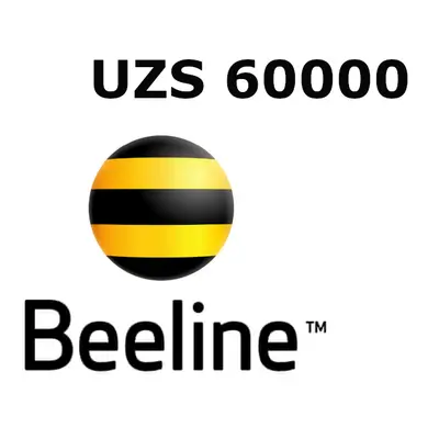 Beeline 60000 UZS Mobile Top-up UZ