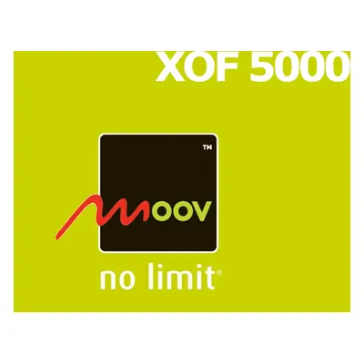 Moov 5000 XOF Mobile Top-up NE