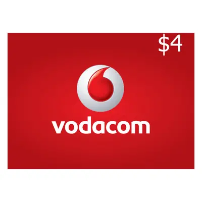 Vodacom $4 Mobile Top-up CG