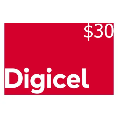 Digicel $30 Mobile Top-up BQ