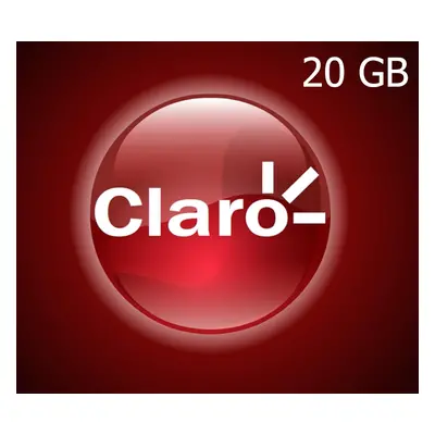 Claro 20 GB Data Mobile Top-up SV