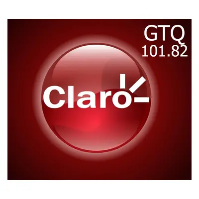 Claro 101.82 GTQ Mobile Top-up GT