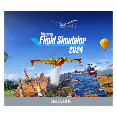 Microsoft Flight Simulator 2024 Deluxe Edition PC Steam Account