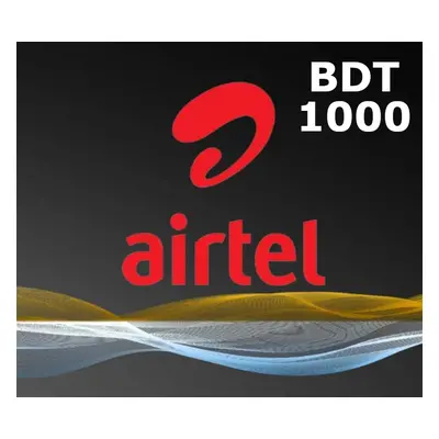 Airtel 1000 BDT Mobile Top-up BD