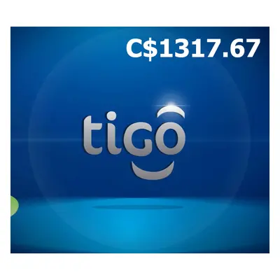 Tigo C$1317.67 Mobile Top-up NI