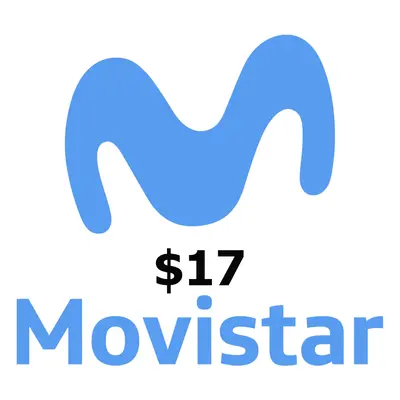 Movistar $17 Mobile Top-up EC