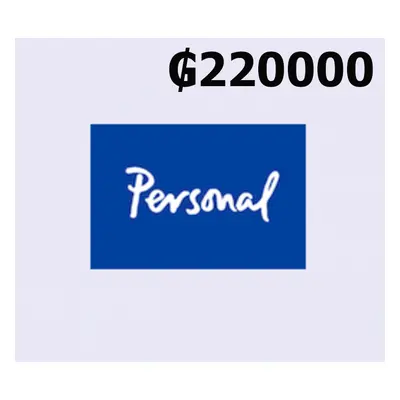 Personal ₲220000 Mobile Top-up PY