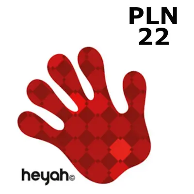 Heyah 22 PLN Mobile Top-up PL