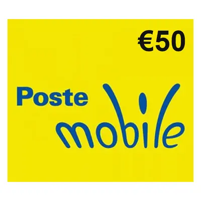 PosteMobile €50 Mobile Top-up IT