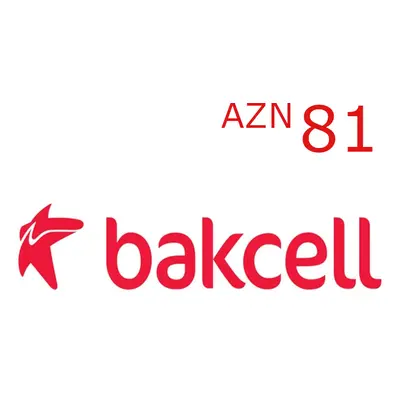 Bakcell 81 AZN Mobile Top-up AZ