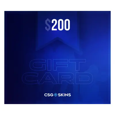 CSGO-Skins $200 Gift Card