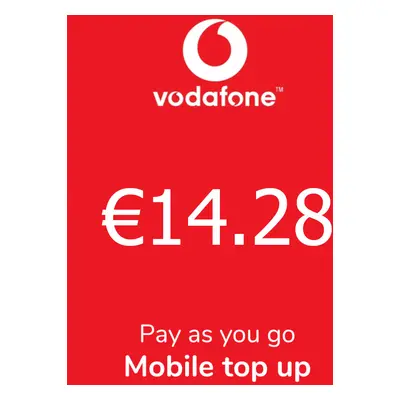 Vodafone €14.28 Mobile Top-up RO