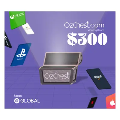 Ozchest $300 Gift Card