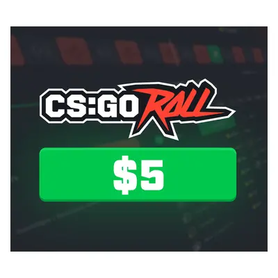 CSGORoll 5 USD Gift Card