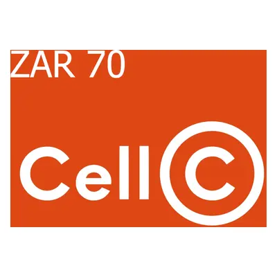 CellC 70 ZAR Mobile Top-up ZA