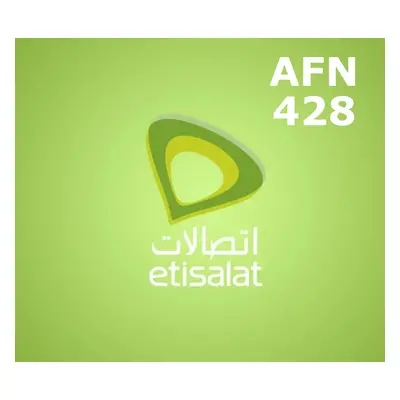 Etisalat 428 AFN Mobile Top-up AF