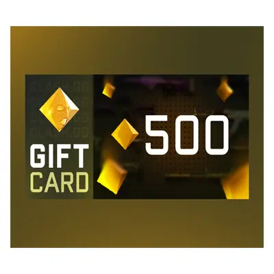 Clash.gg 500 Gem Gift Card