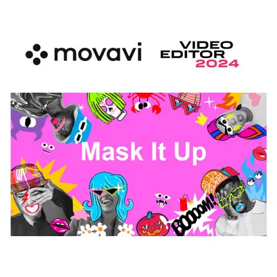 Movavi Video Editor 2024 - Mask It Up Pack DLC Steam CD Key