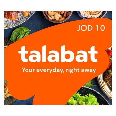 talabat JOD 10 Gift Card JO