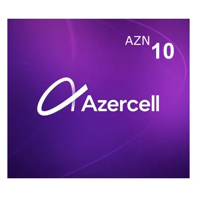 Azercell 10 AZN Mobile Top-up AZ