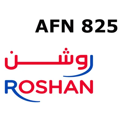 Roshan 825 AFN Mobile Top-up AF