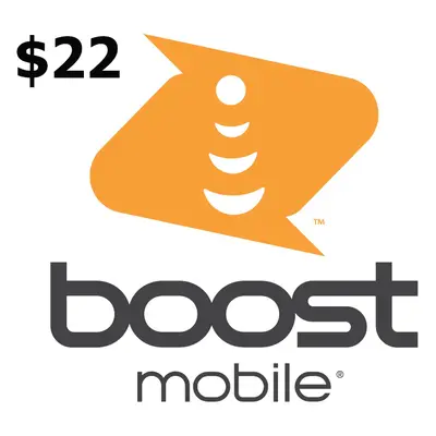 Boost Mobile $22 Mobile Top-up US