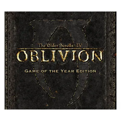 The Elder Scrolls IV: Oblivion GOTY Edition Steam CD Key