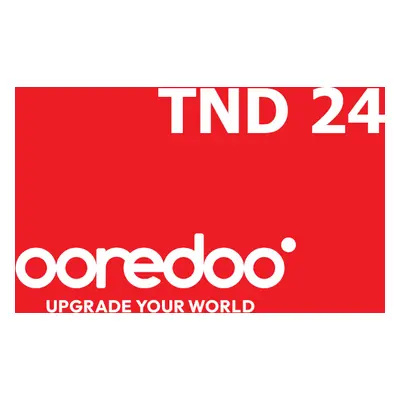 Ooredoo 24 TND Mobile Top-up TN