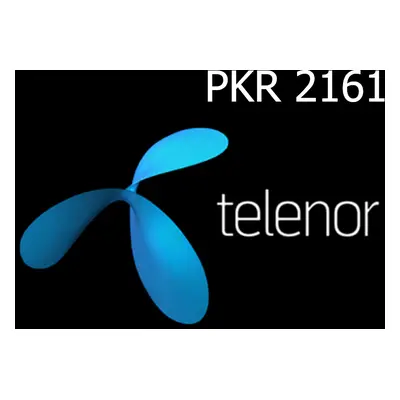 Telenor 2161 PKR Mobile Top-up PK