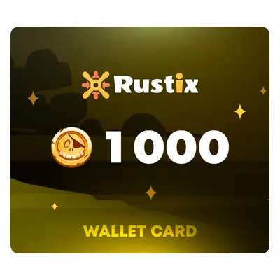 Rustix.io 10 USD Wallet Card Code