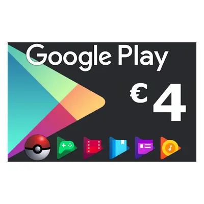 Google Play €4 IT Gift Card