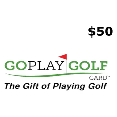 Go Play Golf $50 Gift Card US