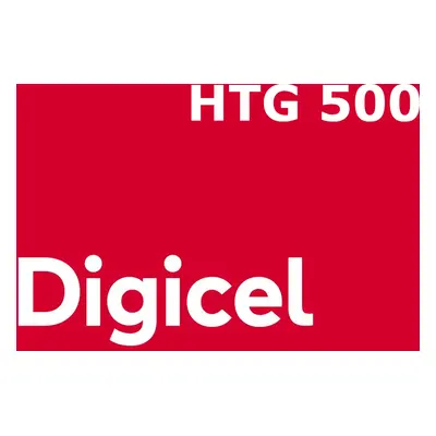 Digicel 500 HTG Mobile Top-up HT