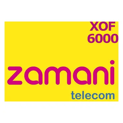 Zamani Telecom 6000 XOF Mobile Top-up NE