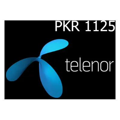 Telenor 1125 PKR Mobile Top-up PK