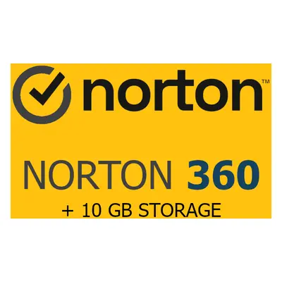 Norton 360 EU Key (2 Years / 1 Device) + 10 GB Cloud Storage